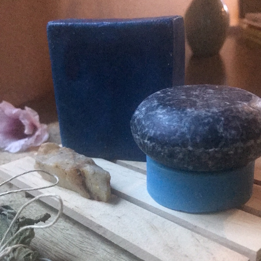 Set of 3•Glycerin Soap • Shampoo & Conditioner bar bundle / Mountain Mom Soap Co - Picture 2 of 8